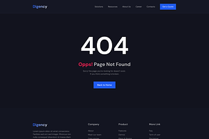 Digency - Agency/Business Template