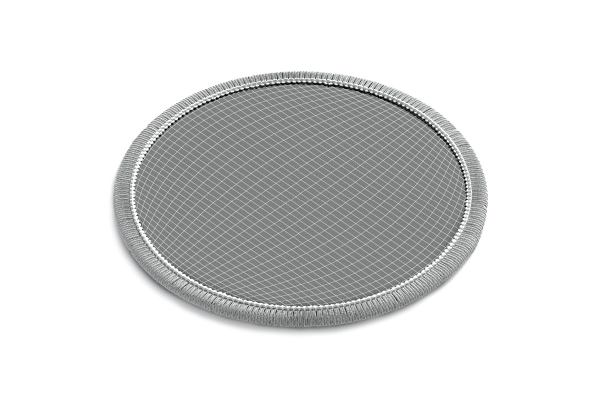Round Embroidered Patch 3D Model, an Object 3D Model by rebrandy (Photo 9 of 9)