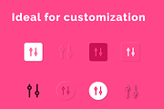 Navigation Icons Set, an Icon by Amazing Custom Icons (Thumbnail 6 of 6)