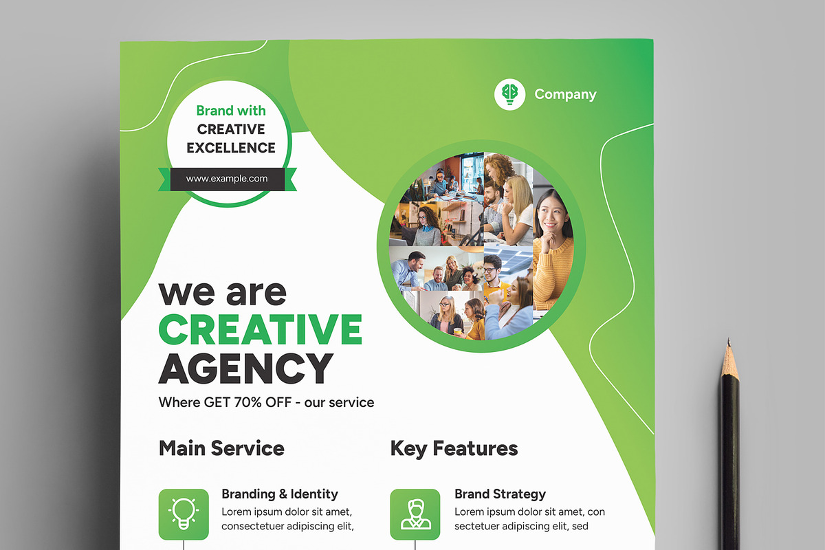 Brand Identity With Creative Agency preview 2