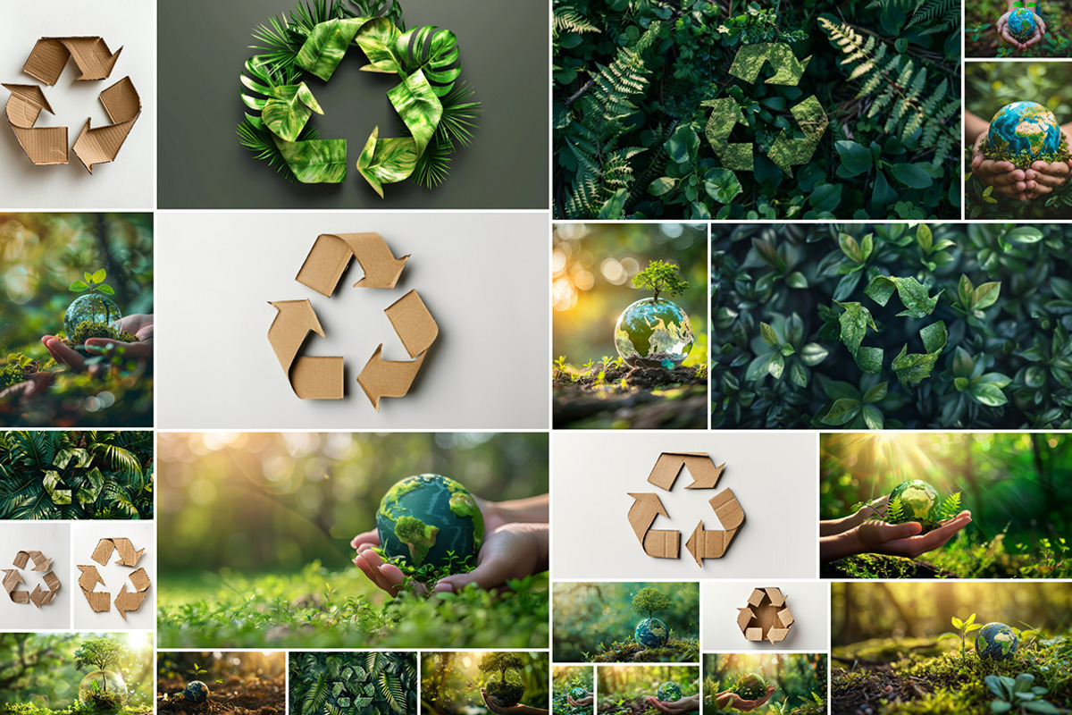 Recycling - 104 images, a Nature Photo by Handmadefont (Photo 6 of 14)
