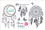 Dream Catcher Set, an Object Graphic by Angelina De Sol (Thumbnail 2 of 5)
