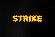 Pixel Burn Text Effect (PSD), a Layer Style Add-On by Posterfello (Thumbnail 3 of 4)