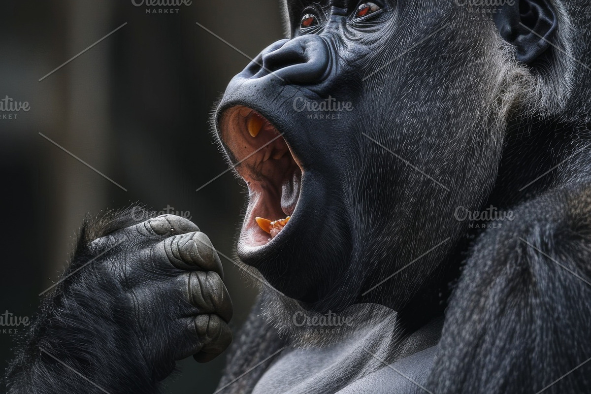 236 surprised animals, an Animal Photo by Handmadefont (Photo 64 of 241)