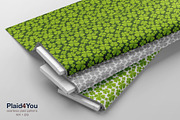 Clover Pattern & Vector Illustration, a Pattern Graphic by Plaid4You (Thumbnail 2 of 6)