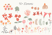 Hand Drawn Floral Pack, an Object Graphic by Sunny Design (Thumbnail 3 of 5)