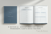 Therapy Journal Worksheets | Canva, a Magazine Template by Designs by Darowan (Thumbnail 4 of 10)