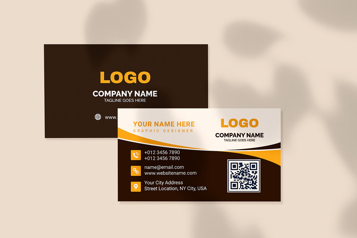 Simple Minimalist Black Business, a Business Card Template by Vitoria's Collection (Photo 3 of 4)