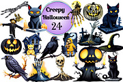 Creepy Halloween Clipart, an Animal Photo by Wow Magic (Thumbnail 1 of 4)