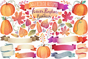 Watercolor Autumn & Winter Bundle, a Food Illustration by Kenna Sato Designs (Thumbnail 6 of 6)