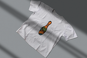 Bowling Pin with Scene, an Object Illustration by nomlimo.com (Thumbnail 2 of 2)