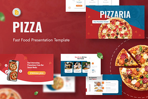 Pizzaria - Pizza Google Slides, a Presentation Template by Premast