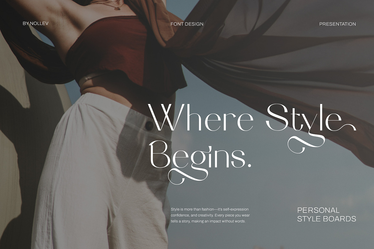 Wagiie – Serif Font with Free Mockup, a Serif Font by Nollev (Photo 2 of 16)