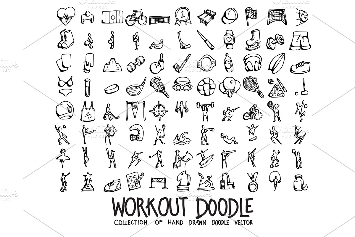3140 Hand Drawn doodle Icons, an Outline Icon by TKDoodle (Photo 11 of 42)