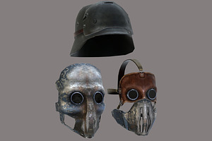 Mask And Helmet