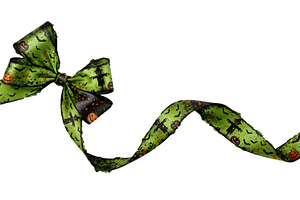 halloween bow transparent background