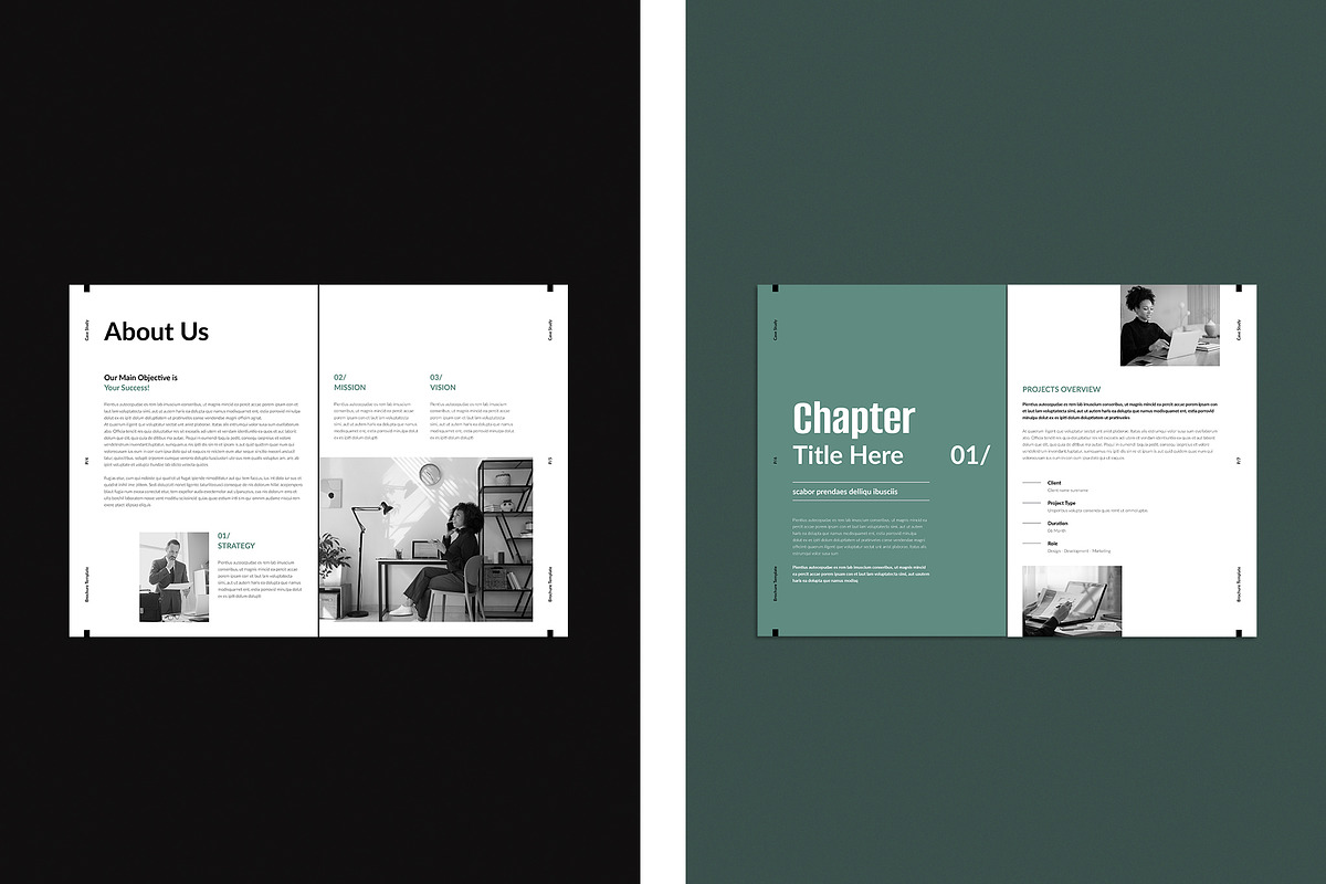Case Study Template, Canva Template, a Brochure Template by TemplateFolio-Shop (Photo 5 of 13)