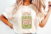 Pickle Hoe PNG, Cute Sticker, an Illustration by SharpMarketplace (Thumbnail 3 of 9)