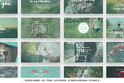 48 Social Media Templates - Romantic, a Social Media Template by DESIGN HQ (Thumbnail 9 of 9)