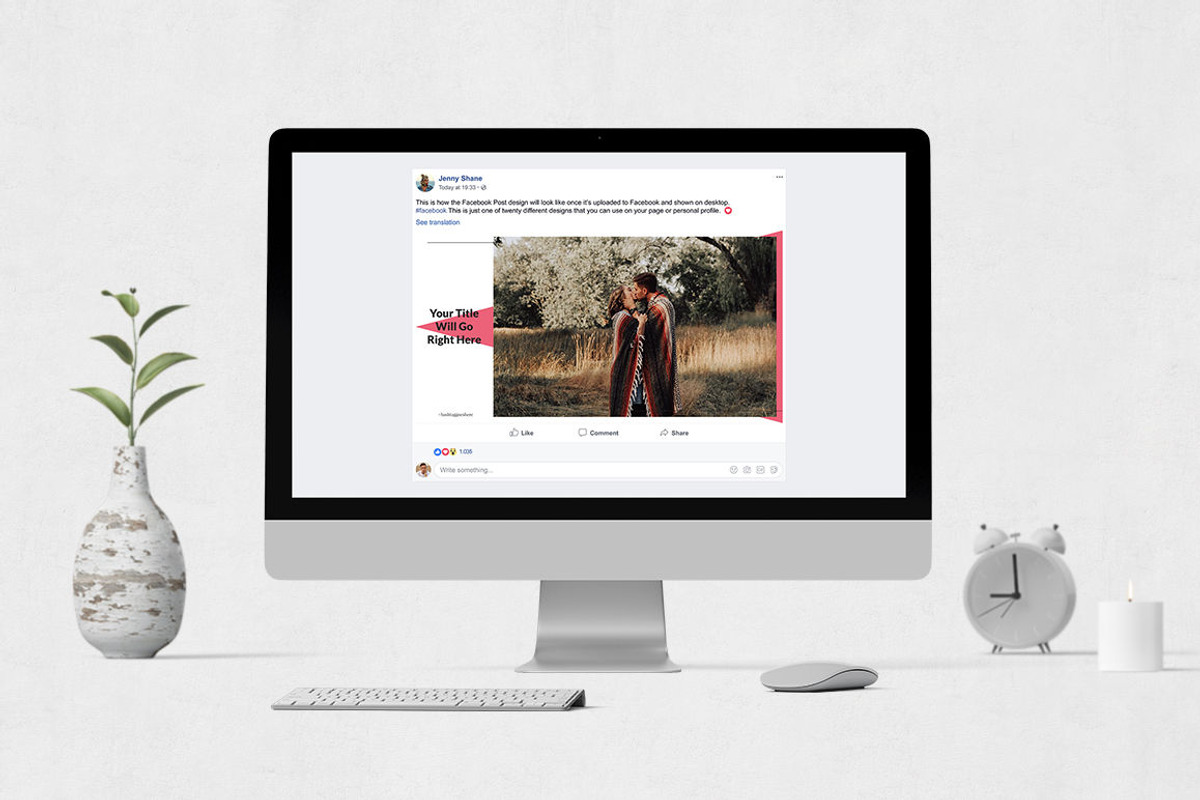 Love Facebook Posts, a Social Media Template by Social Corner Graphics (Photo 4 of 7)