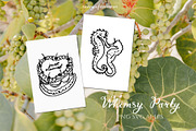 Whimsy Party hand-drawn vector, an Object Graphic by SunnyAfternoons (Thumbnail 26 of 26)