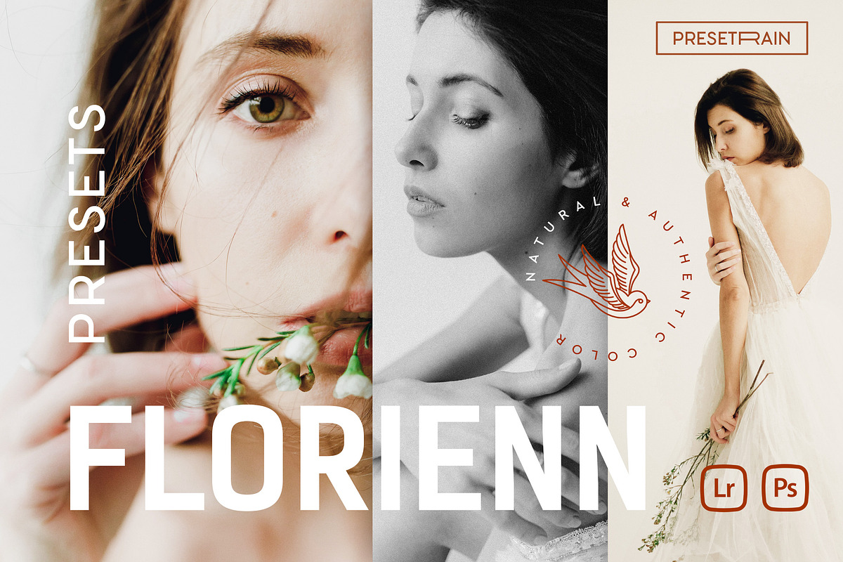 Florienn - Female Portrait Presets, a Preset Add-On by Presetrain Co. (Photo 1 of 10)