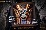 Skulls Bundle - Oil Paintings, an Illustration by pixaroma (Thumbnail 15 of 15)