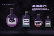 Oblq BoldRot | Horror Display Font, a Sans Serif Font by Oblique Foundry (Thumbnail 11 of 15)