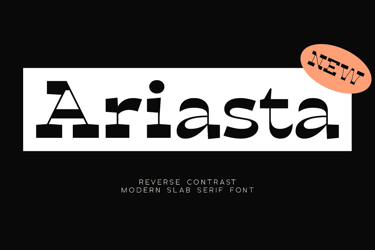 Ariasta - Modern Slab Serif Font, a Slab Serif Font by Surplus Type Co (Photo 1 of 8)