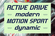 Menscity Futuristic Sporty Sans, a Sans Serif Font by timelesstype.co (Thumbnail 3 of 20)