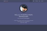 Nestasia - Onepage Resume Template, a Bootstrap Template by TemplateNinja (Thumbnail 1 of 2)