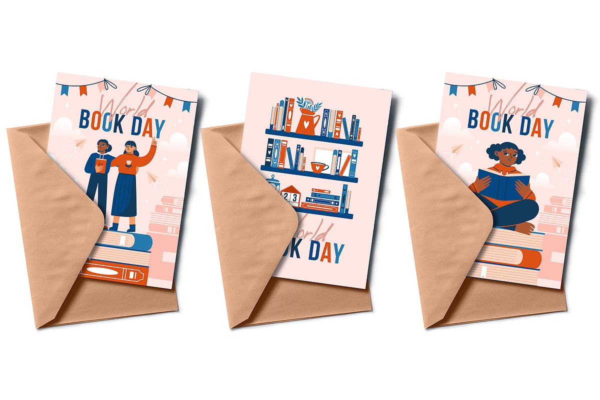 World Book Day. Vector collection, an Education Illustration by Renberrry.Store (Photo 8 of 12)