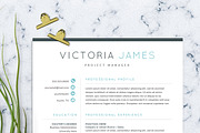 Modern Resume Template for Word, a Resume Template by SharpResumeFoundry (Thumbnail 4 of 7)