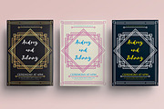 Art Deco Wedding Invitations, an Invitation Template by Millusti (Thumbnail 1 of 4)