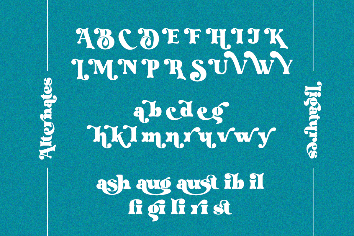 Billion Dreamer Retro Bold Font, a Serif Font by Haksen (Photo 9 of 9)