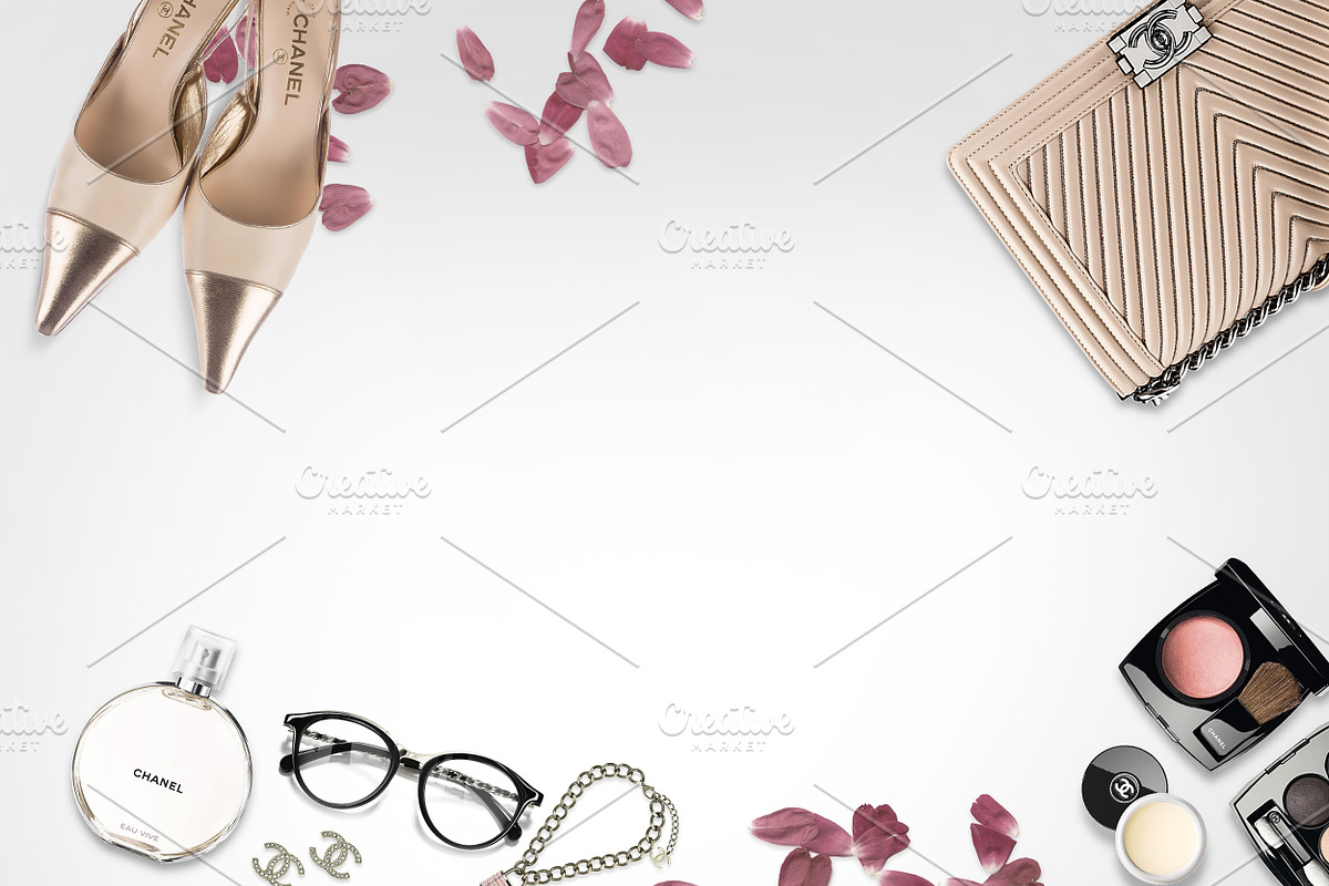 10 luxury feminine desktop bundle stock photo containing chanel and stock, a Beauty & Fashion Photo by Whimsical Logoshop (Photo 14 of 15)