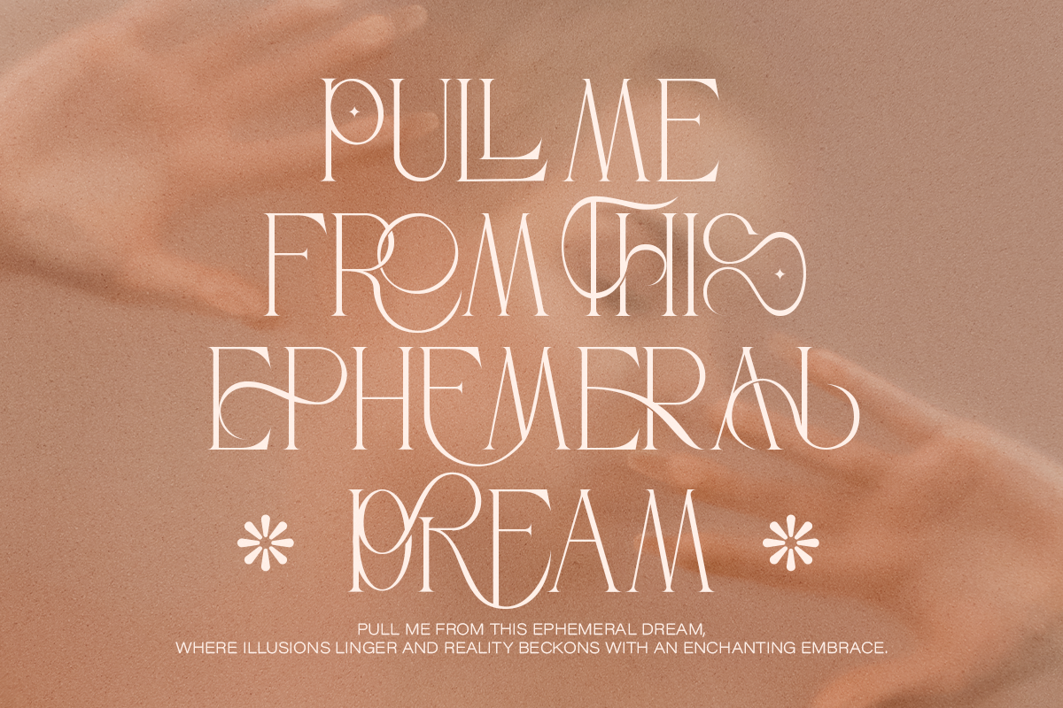 Kindly Season - 3 Font, a Serif Font by Dharmas Foundry (Photo 3 of 13)