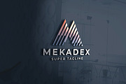 Mekadex Technology M Letter Logo, a Branding & Logo Template by Design_Planet (Thumbnail 2 of 2)