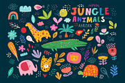 Cute baby animals collection, an Animal Illustration by MoleskoStudio (Thumbnail 1 of 33)