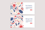 Microbes set and seamless, an Animal Illustration by Good Studio (Thumbnail 10 of 14)