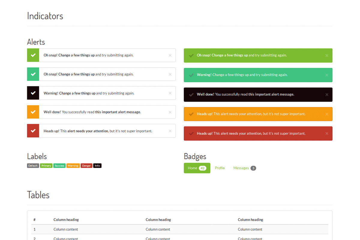 Easy UI - Bootstrap 3 Skin, a Bootstrap Template by Jnix Tech (Photo 3 of 5)