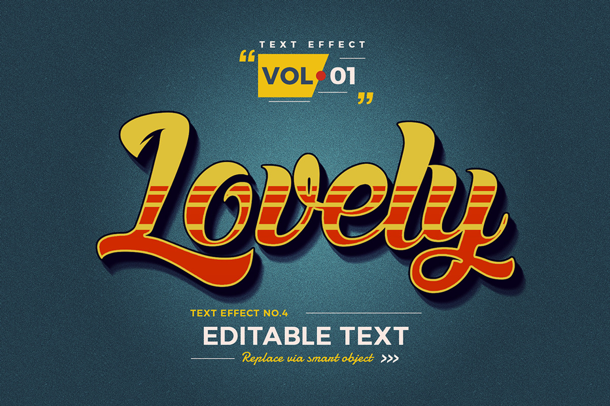 Photoshop Text Effects Volume 1, a Layer Style Add-On by Marvel (Photo 6 of 10)