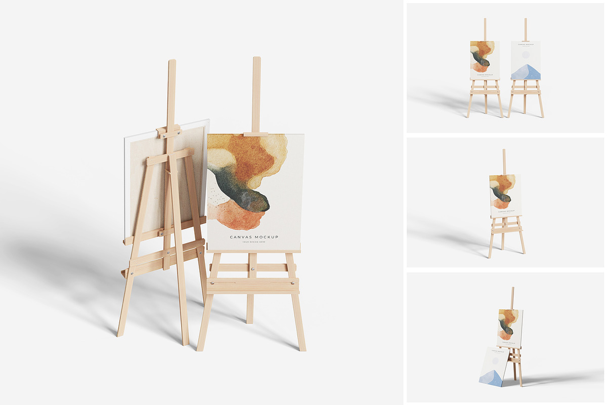 Canvas Mockup, a Product Mockup by MrLetters (Photo 1 of 5)