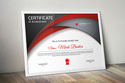 Certificate Word | PSD | AI, a Stationery Template by Curve Design (Thumbnail 1 of 3)