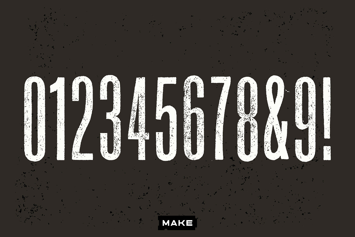 Letterpress Akzidenz, a Sans Serif Font by Heavy Metal Type Co. (Photo 3 of 5)