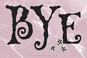 Curlicues Kooky Display Font, a Handwritten Font by The October Creative (Thumbnail 8 of 8)