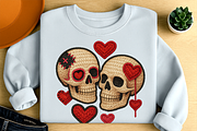 Faux Crochet Skulls PNG Spooky, an Object Illustration by Craftsbeefy (Thumbnail 3 of 6)