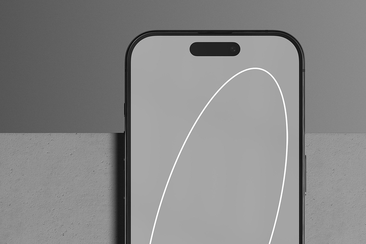 iPhone 15 Pro Standard Mockup 24, an iPhone Mockup by Orbyt Studio (Photo 3 of 3)