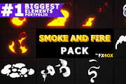 Smoke And Fire Elements | FCPX, a Templates & Theme by FlashFXbox (Thumbnail 1 of 2)