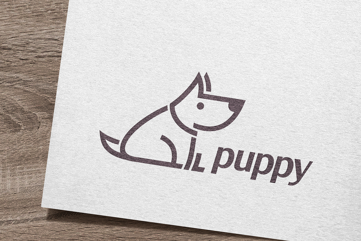 Puppy Logo, a Branding & Logo Template by IKarGraphics (Photo 1 of 3)